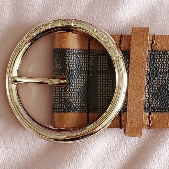 NWOT Michael Kors Leather Belt w/Logo main image 7